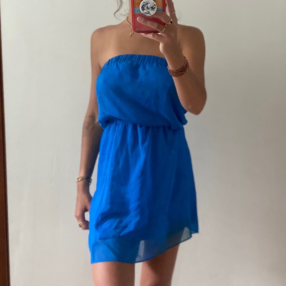 EXPRESS STRAPLESS DRESS - Picture 5 of 5